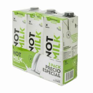 Bebida Vegetal Sin Gluten NOT MILK 3X1000Ml