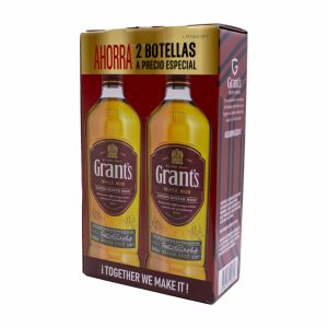 Whisky Triple Wood Duopack GRANT’S Pack 2 X 750 Ml