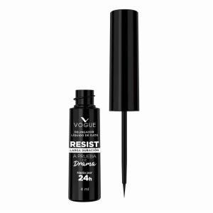 Delineador De Ojos Líquido Resist Negro VOGUE 4 Ml