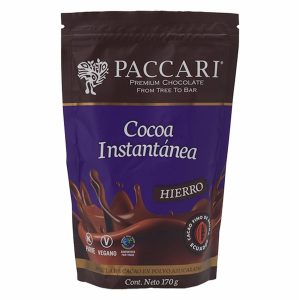 Cacao En Polvo Instantáneo PACCARI 170 G