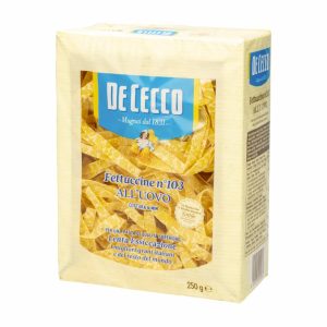 Fideo Fetuchini Al Huevo DE CECCO 250 G