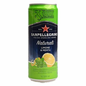 Bebida Saborizada Con Zumo De Limón Y Menta S.PELLEGRINO 330 Ml