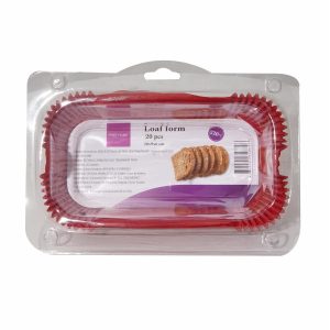 Molde Para Hornear Roja AHCOF X 20 Uds