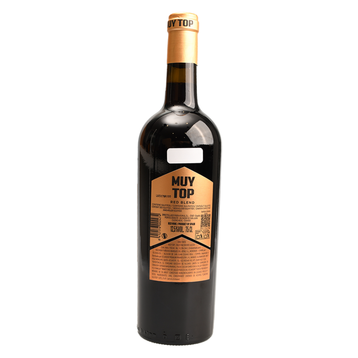 Vino Tinto Muy Top FAUSTINO RIVERO ULECIA 750 Ml - Imagen 4