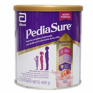 Complemento Nutricional En Polvo Sabor A Fresa PEDIASURE 400 G