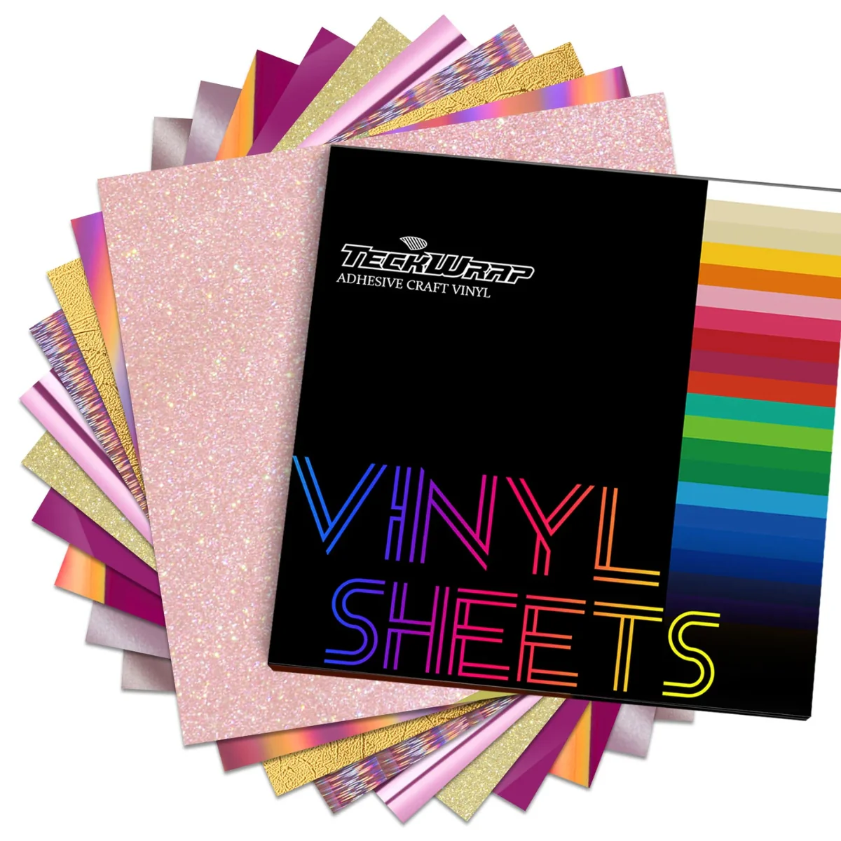 Aurora Sheets Pack / 10 Hojas de Vinil Adhesivo Variado Aurora