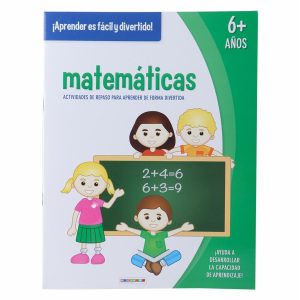 Libro Matemáticas 6 Años Actividades De Repaso EDICARDS 15 Páginas