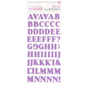 Dreamer Alphabet Puffy Stickers / Pegatinas Letras 3D