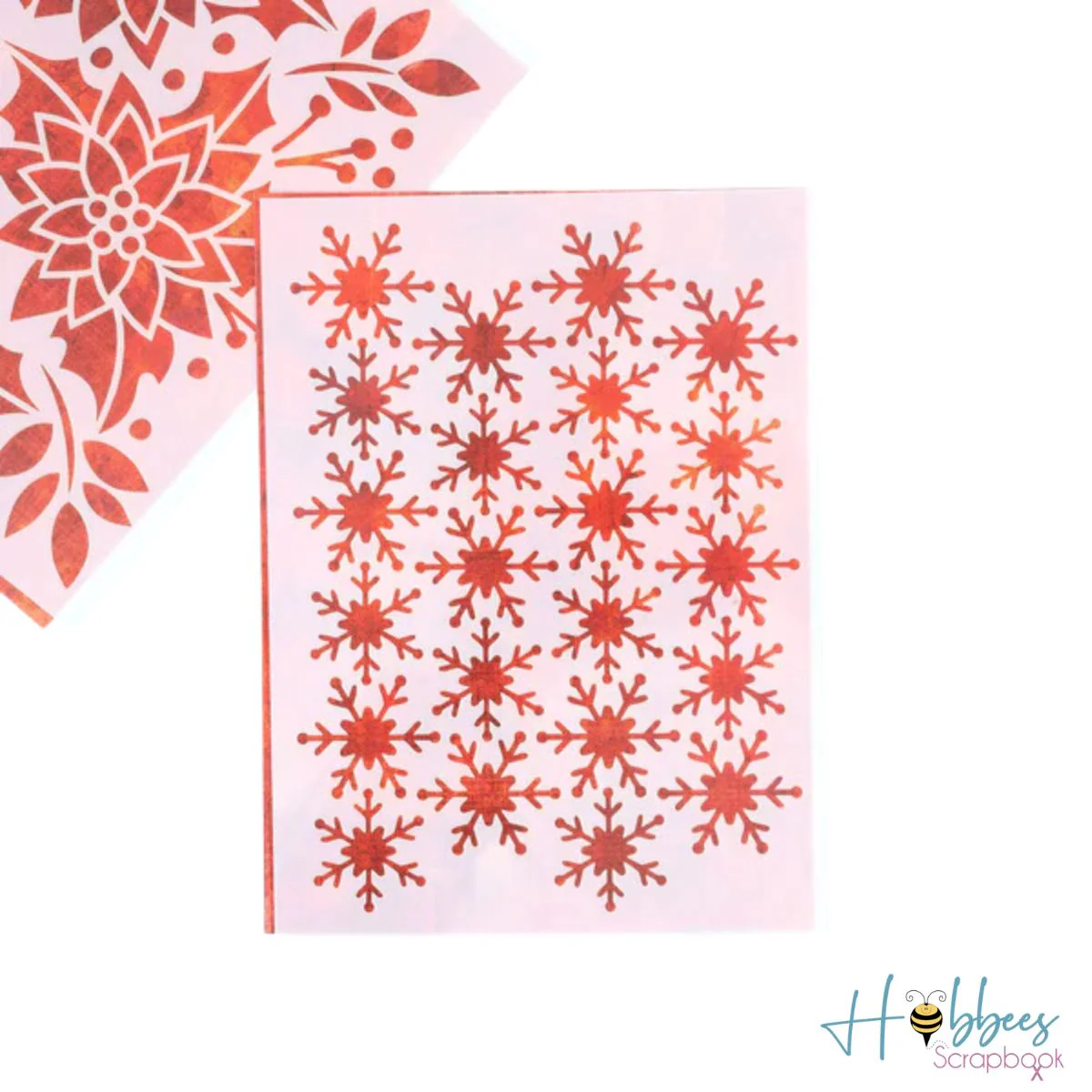 Evergreen & Holly Stencil Set / Set de 3 Plantillas Navideñas - Imagen 4