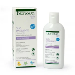 Aceite de masaje emoliente para bebé 100 ml. Bionova bebé