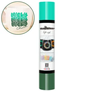 Neon Aqua-Dark Green Cold Color Changing / Vinil Adhesivo Neón Cambia Color con Frío Aqua a Verde Oscuro