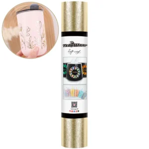 Textured Metallic Adhesive Vinyl / Vinil Adhesivo Texturizado Champagne