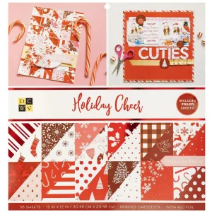 Holiday Cheer 12" / Block de Papel Navideño