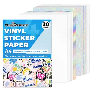 Printable Sticker Vinyl Beginner Pack / Paquete Inicial de Vinil Imprimible 30 Hojas