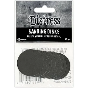 Tim Holtz Distress Sanding Disks /  Discos para Envejecer Lijar Papel
