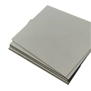 5 Hojas Cartón Gris 30.5cm