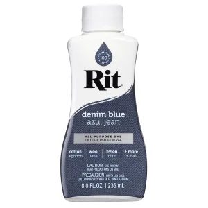 Rit Dye Liquid Denim Blue / Líquido para Teñir Azul Mezclilla