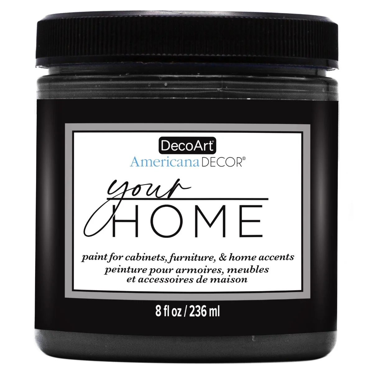 Americana Paint Magic Beautiful Black / Pintura Acrílica Color Negro 236ml