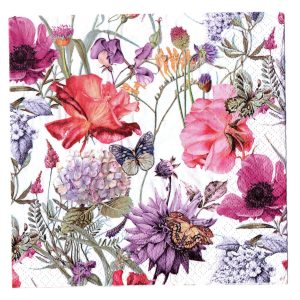 Servilleta de Papel Floral Poem #122
