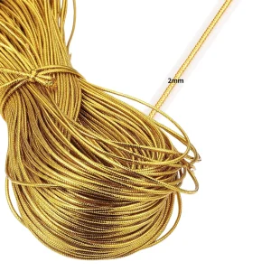 Cordón Dorado de 2mm
