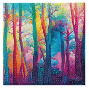 Servilleta de Papel Colorful Magic Forest #125
