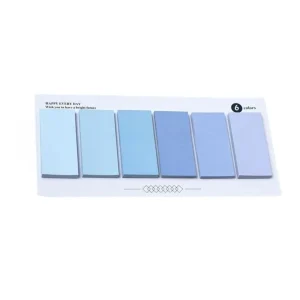 Notas Adhesivas Reposicionables 6 Colores Azul