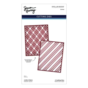 Candy Stripes Cutting Dies / Suajes Grabados Rayas De Caramelo