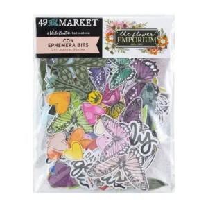 The Flower Emporium Icon Die-Cuts / Adornos Icónicos De Colección Emporio De Flores