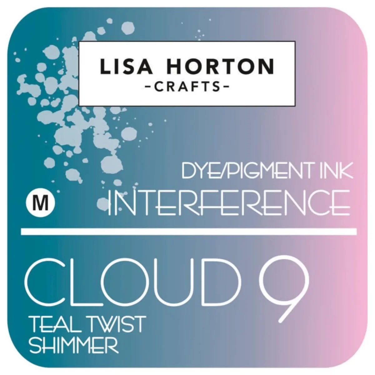 Shimmer Interference Ink Pad / Tinta De Interferencia Verde Azulado Destellos