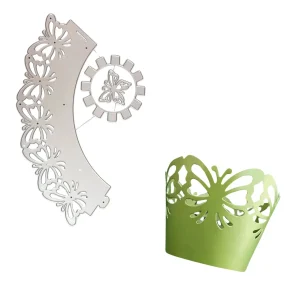 Suaje de Cubre Cupcake de Mariposas