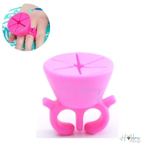 Anillo Colector de Desperdicios de Vinil Adhesivo Color Rosa