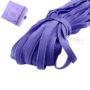 Elástico Morado para Encuadernación 2m.