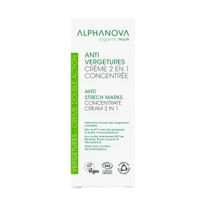 Crema embarazo antiestrías de doble acción 150 ml. Alphanova Santé