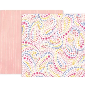 Bloom Street Patterned Paper #18 / Papel Estampado Doble Cara