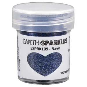 Earth Sparkles Glitter / Polvo Brillantina Azul Navy Biodegradable