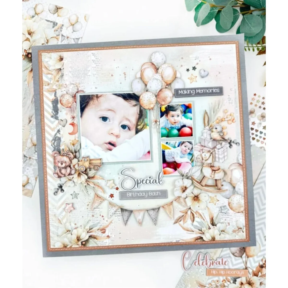 Collection Celebrations Laser Cut Outs / Recortes Laser Neutros Celebración - Imagen 2