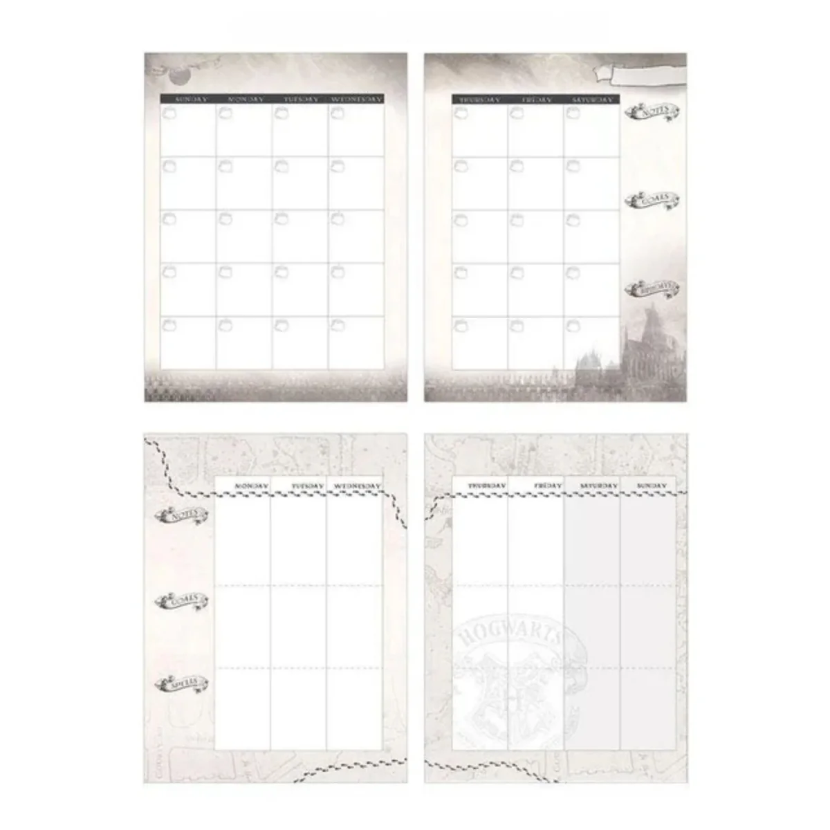 Harry Potter Planner Kit 12 Months / Kit de Planificador para 12 meses - Imagen 8