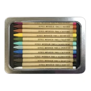 Tim Holtz Distress Watercolor Pencils / Lápices de Acuarela Set 1