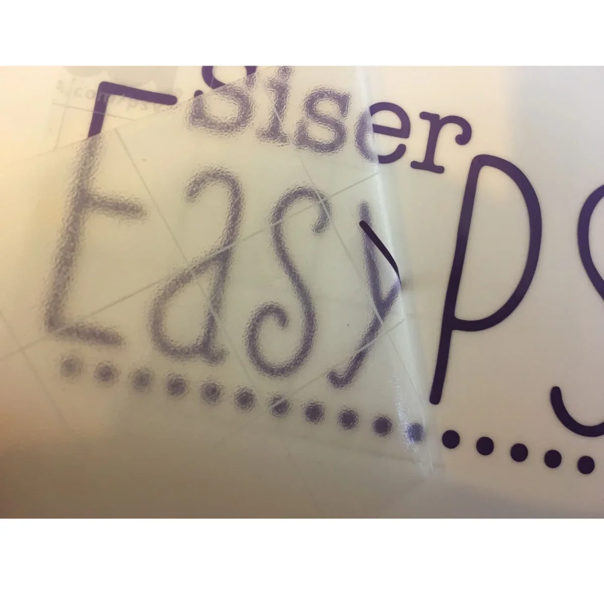 EasyPSV Application Tape 12" / Hoja para Transferir o Posicionar VInil - Imagen 2