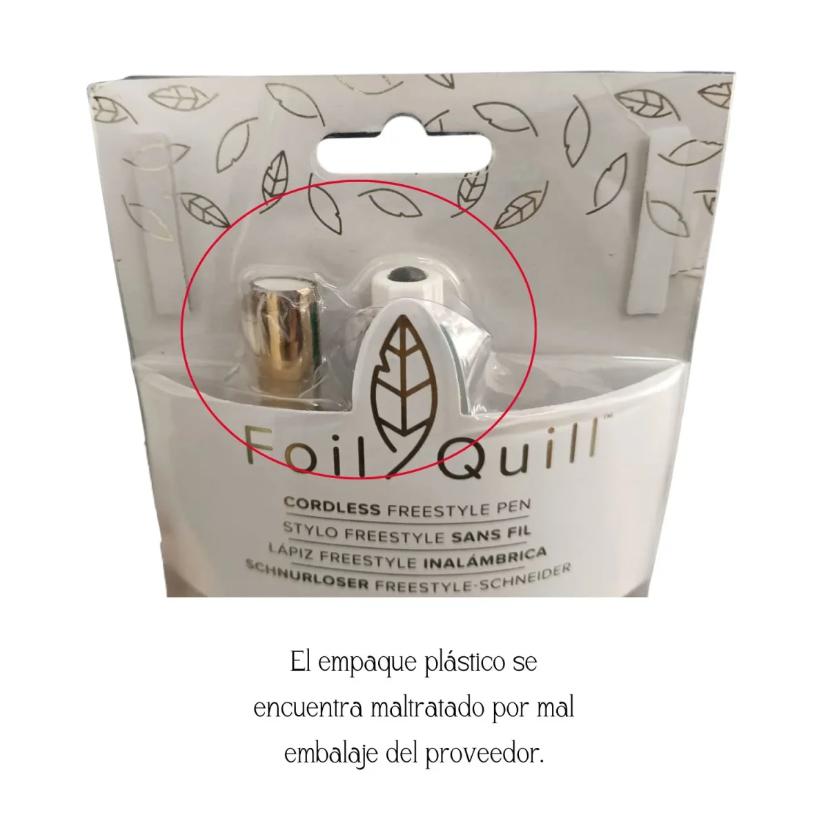 EA Foil Quill Cordless Freestyle Pen / Bolígrafo Inalámbrico Foil Quill - Imagen 2