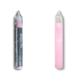 Pink Lacquer Pen / Bolígrafo De Laca Rosa