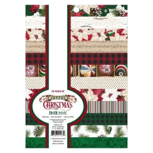 Joyful Christmas Paper Pad Stack 6x8" / Block Hojas Feliz Navidad