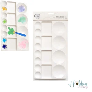 Supply Basics Plastic Palette / Paleta de Plástico para Pinturas