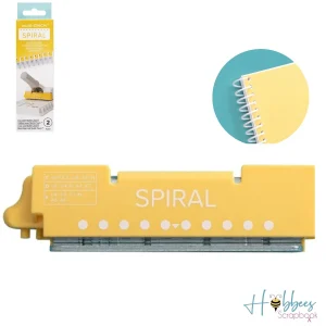 Multi Cinch Cartridge Spiral Punch / Cartucho Intercambiable de Espiral