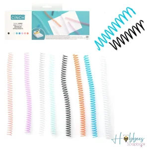 Cinch Binding Spiral Wires / Espirales para Engargolar de Colores