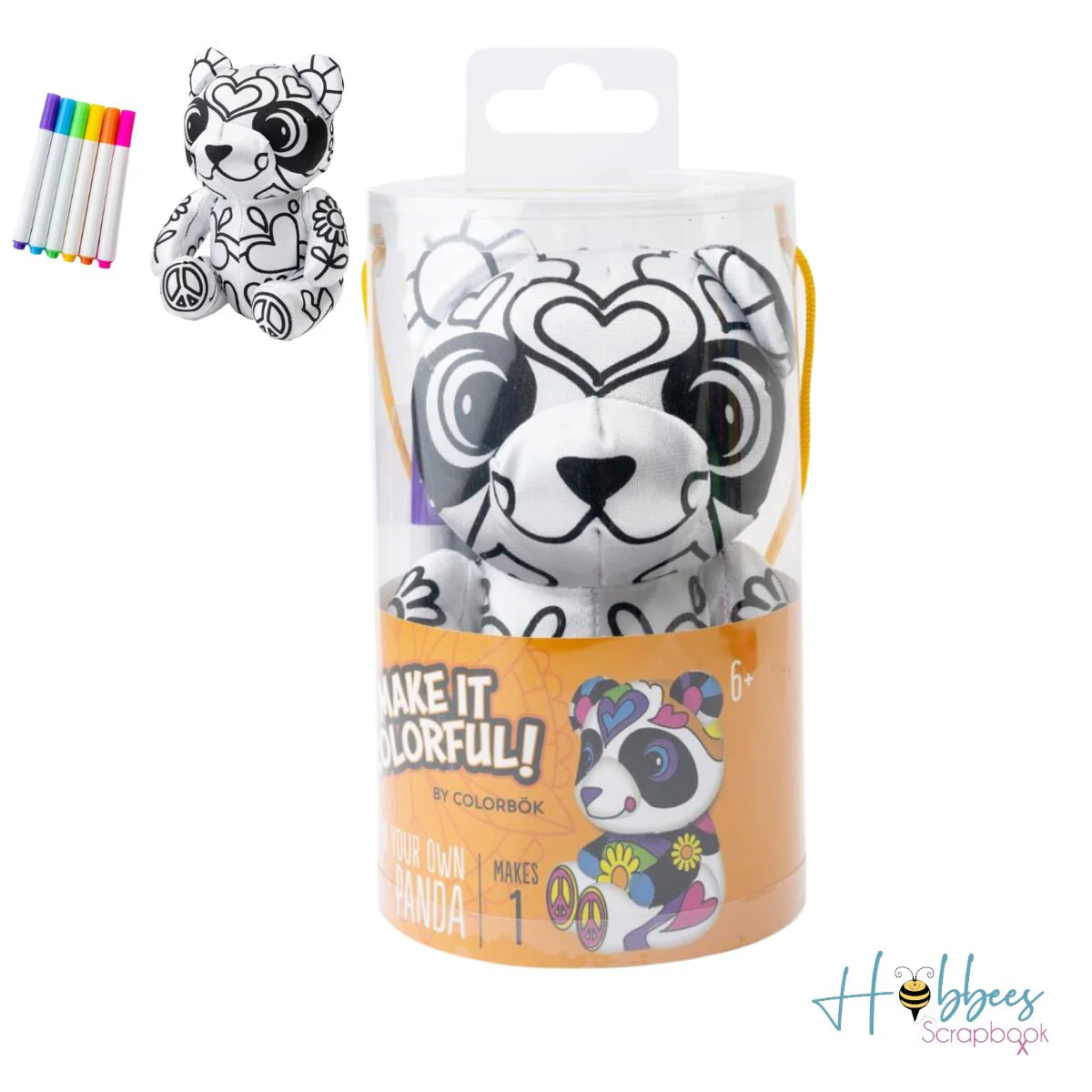 Color Your Own Panda / Colorea tu propio Panda - Imagen 2