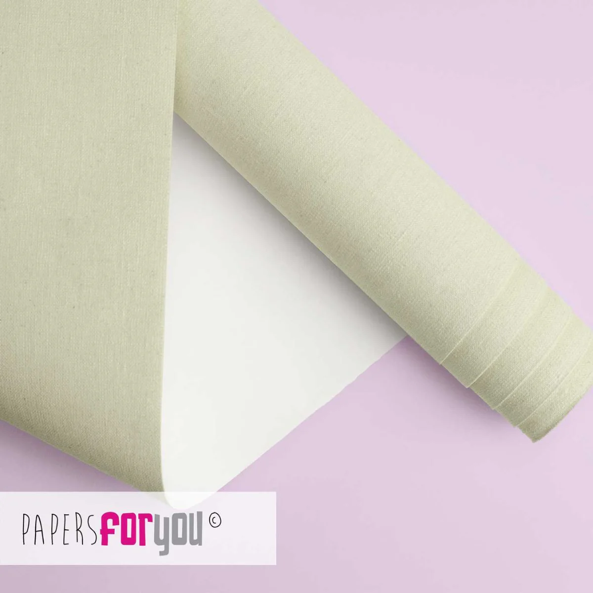Lino Español para Encuadernación Elegant Cream - Imagen 2