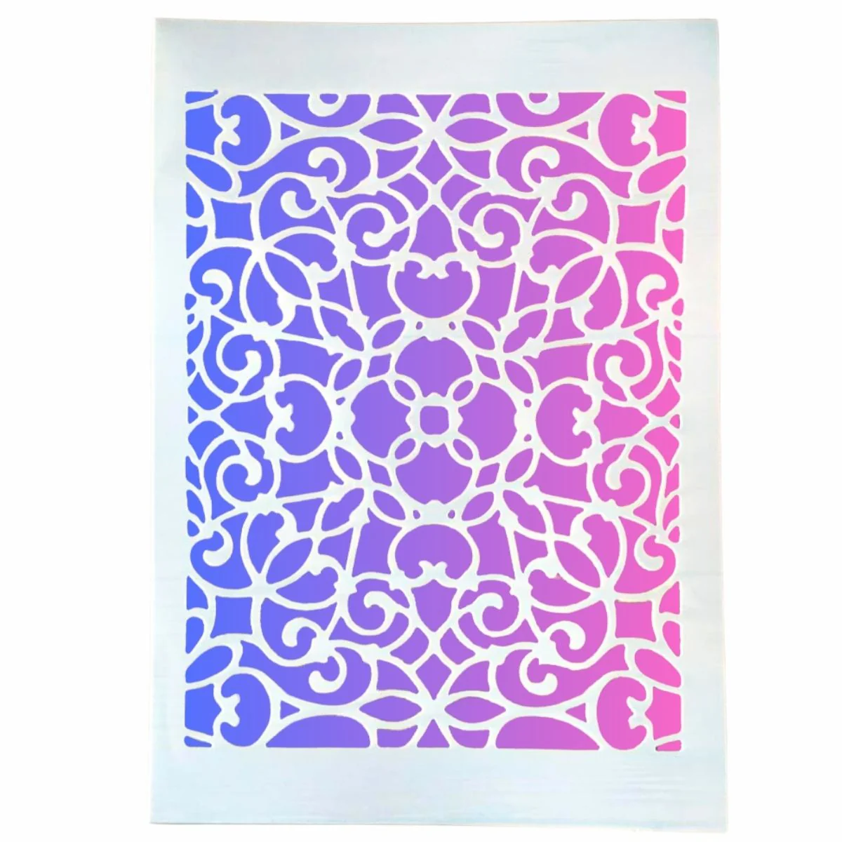 Abstract Petals Stencil / Plantilla de Petalos Abstractos - Imagen 2