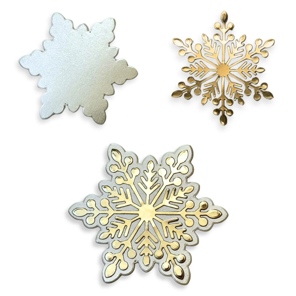 Suaje de Copo de Nieve con Sombra - Imagen 2