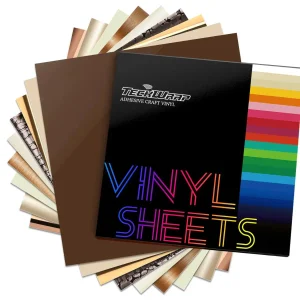 Coffee Sheets Pack 9 Sheets  / 9 Hojas De Vinil Tonos Cafés